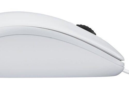 Logitech B100 | Bekabelde Muis | Links- en Rechtshandig | USB-A | 800 DPI | Wit