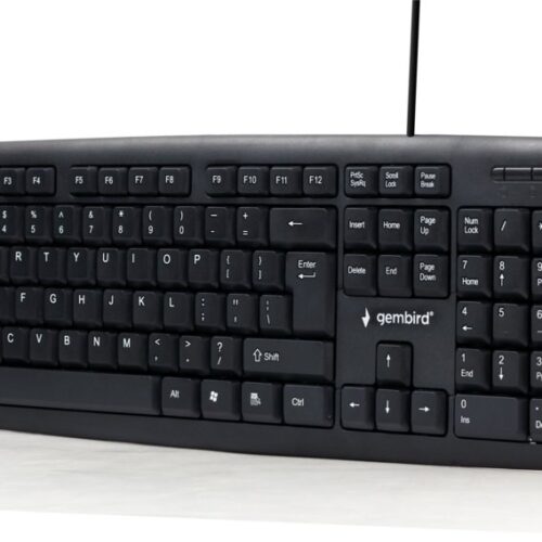 Gembird KB-U-103 | Bedraad Toetsenbord | QWERTY