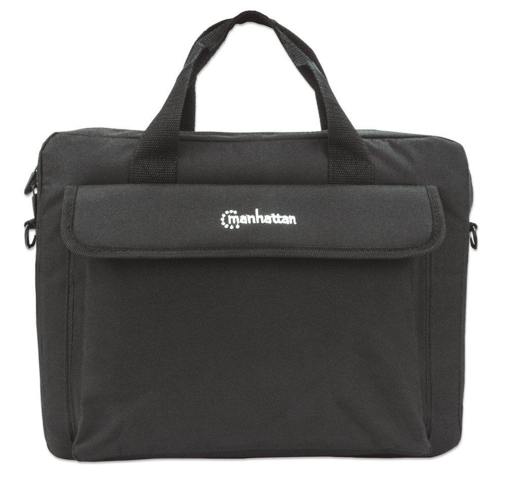 Manhattan 14.1" Laptop Tas | Zwart - Afbeelding 3