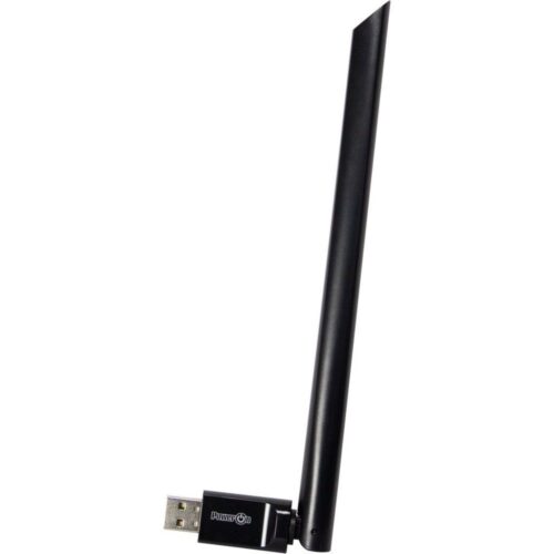 Inter-Tech DMG-19 v2.0 | Wi-Fi 5 USB Adapter | 650 Mbit/s | Dual-band (2,4 GHz / 5 GHz) | USB 2.0 | Zwart