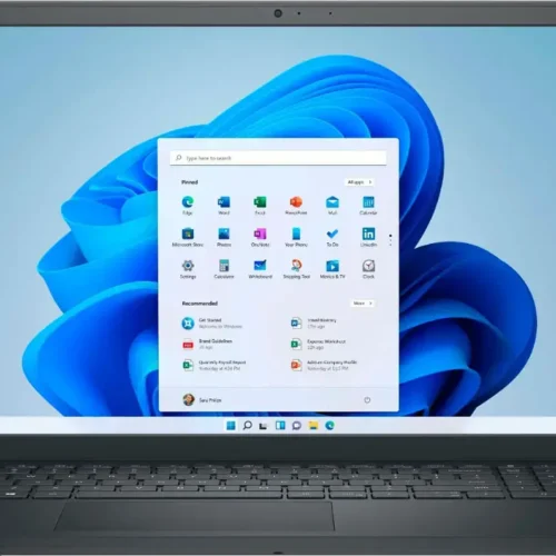 Dell 15,6" C3-100U/8GB/512GB/FHD/W11 Zwart